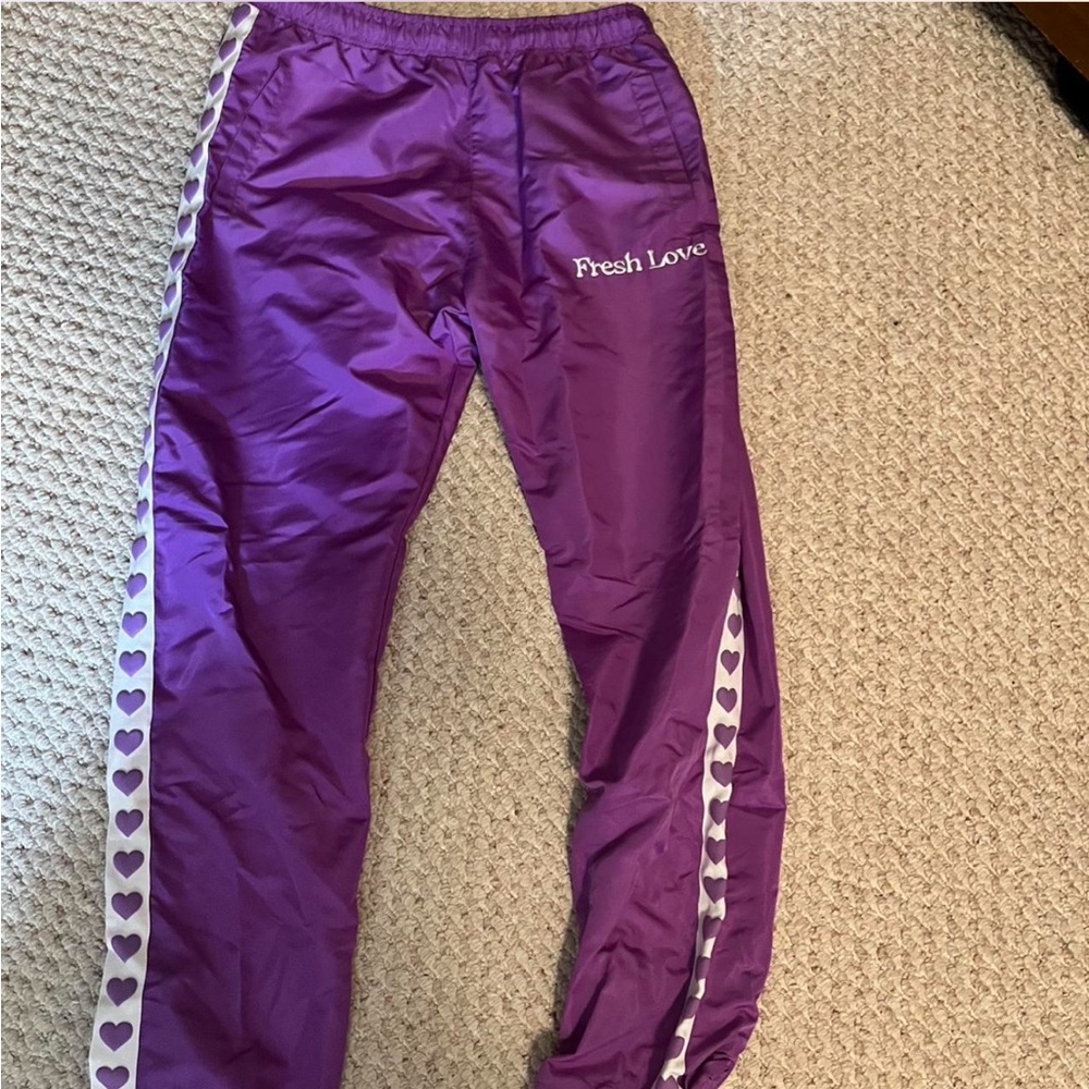 Fresh Love Purple Track Pants